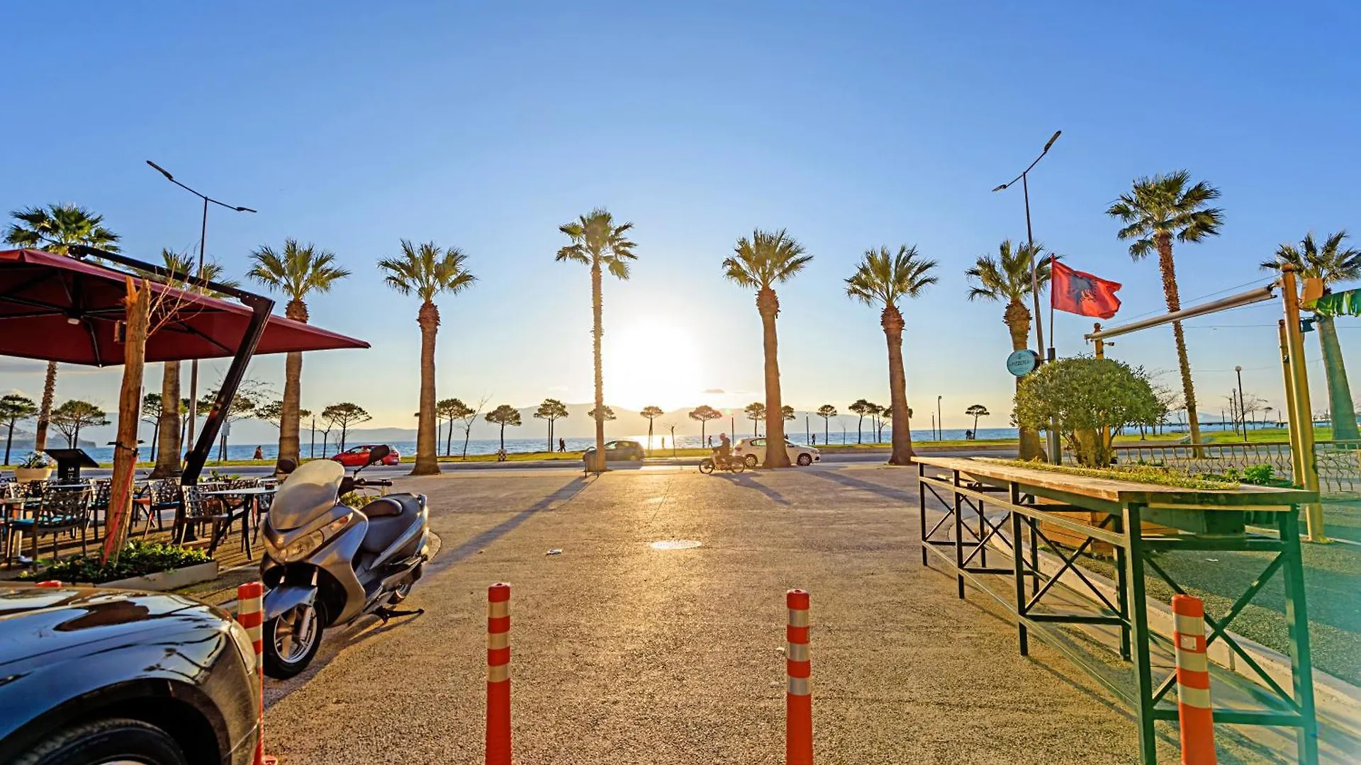 Sea View Apartments Lungomare Vlora Albánia